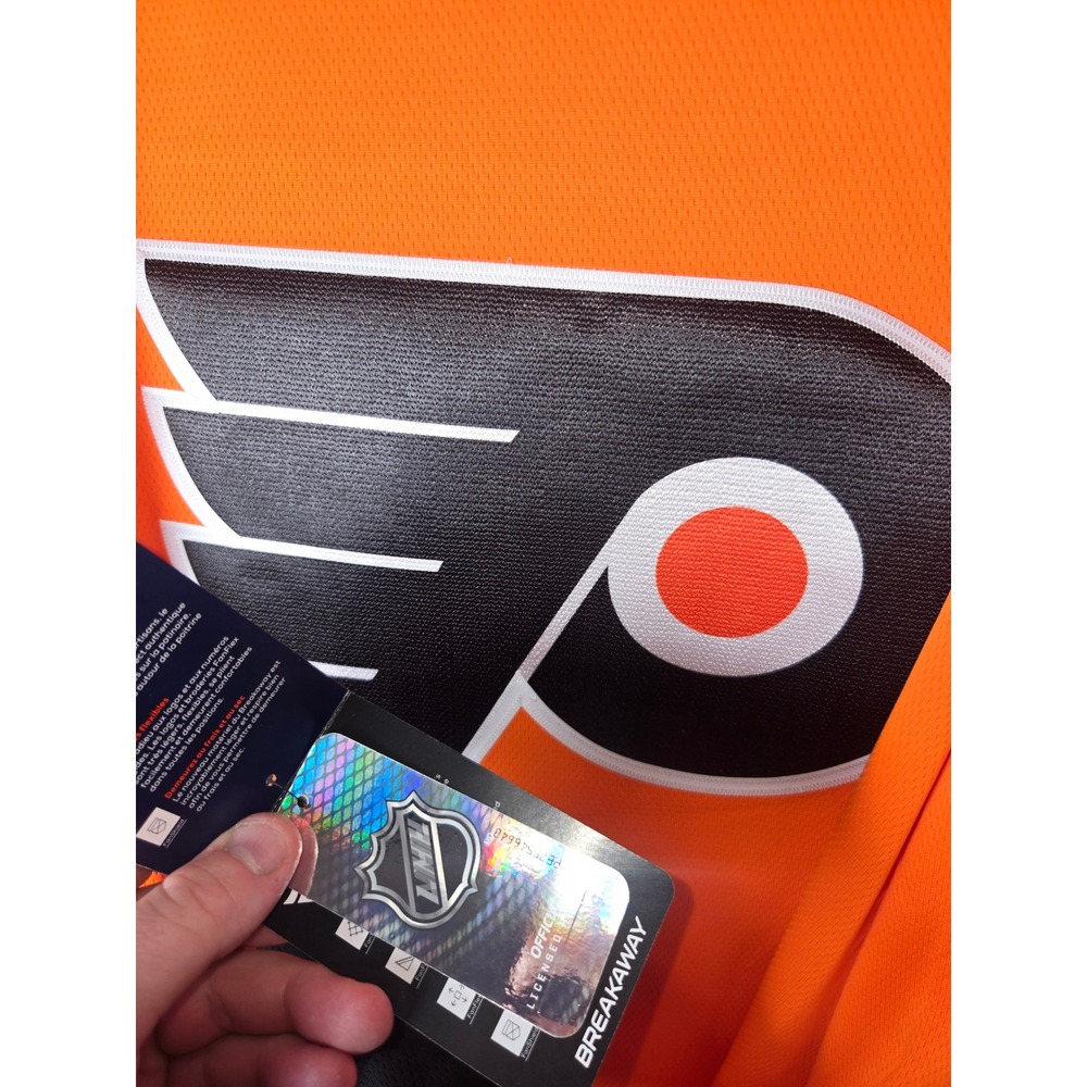 Philadelphia Flyers Fanatics Breakaway Home Jersey Mens 5XL - Picture 2 of 6